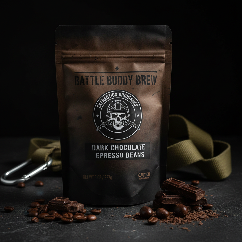 Extraction Ordinance Dark Chocolate Espresso Beans bag