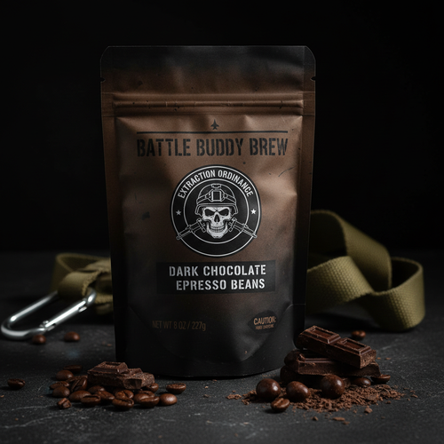 Extraction Ordinance Dark Chocolate Espresso Beans bag